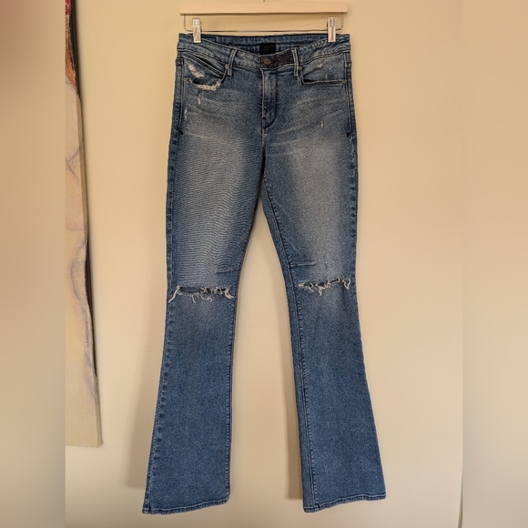 RtA Road To Awe Jackson Flare Jeans 28 - Picture 4 of 14